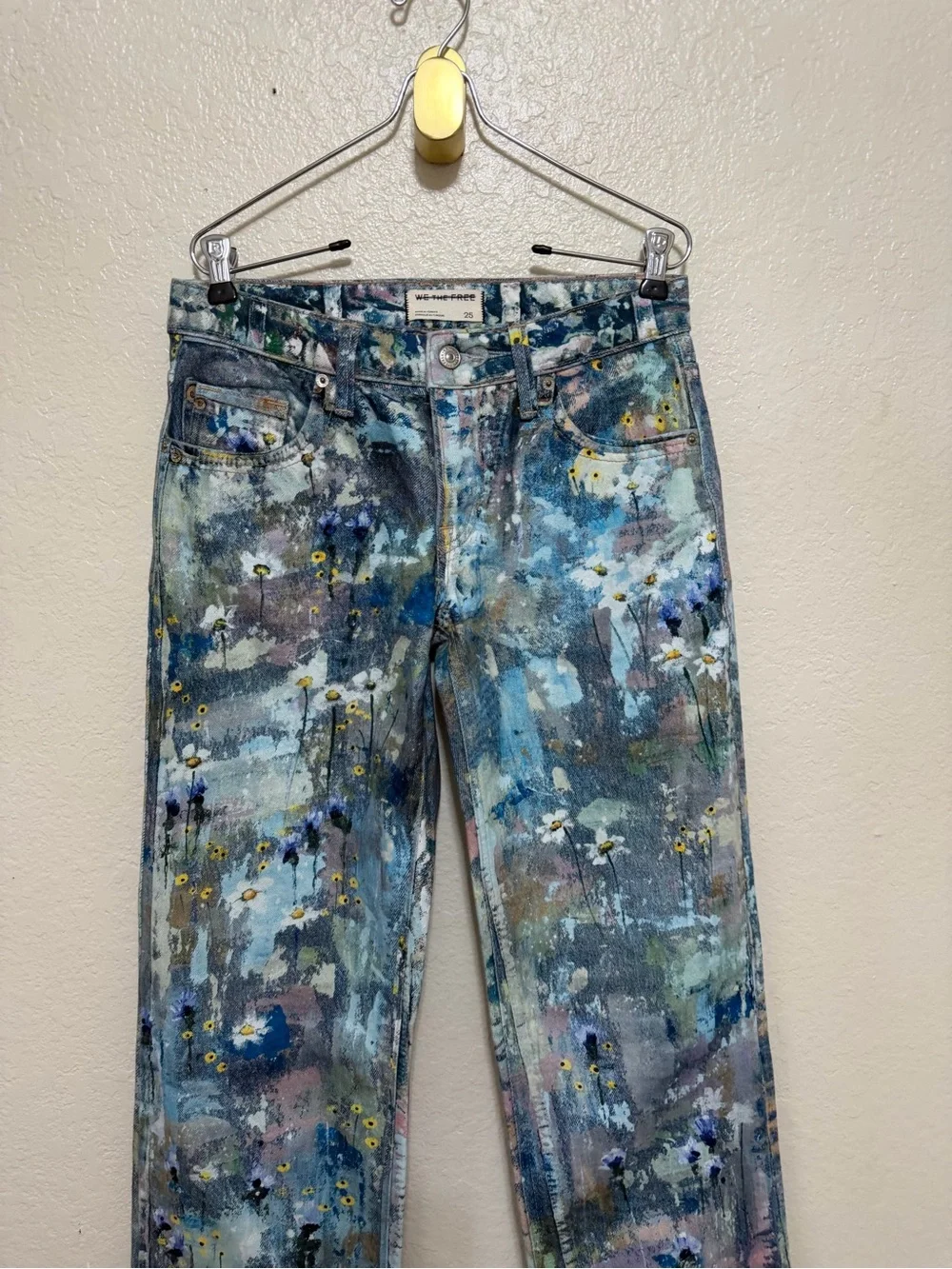 New Free people We The Free Tennessee Low-Rise Illusions Jeans size 25